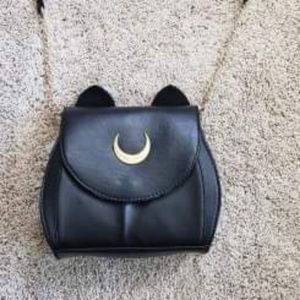 Sailor Moon Luna crossbody purse *rare*